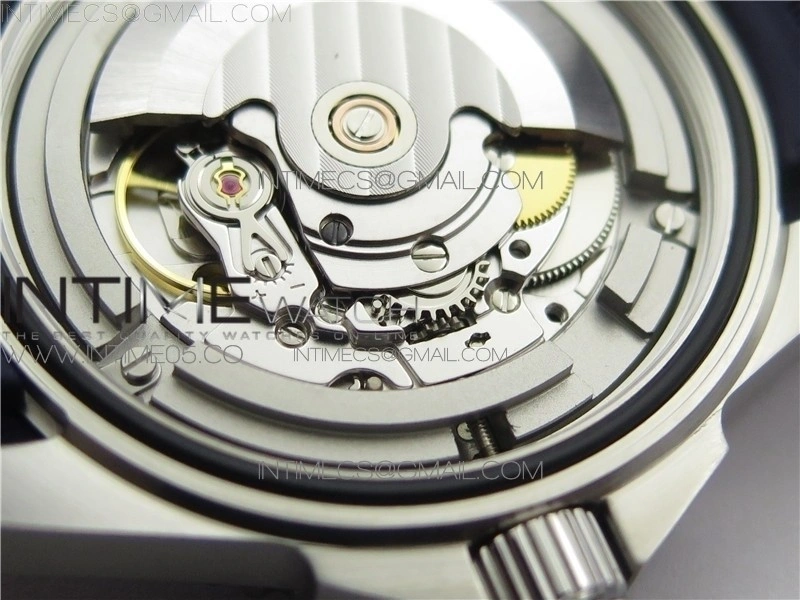 Conquest L3.840.4.56.6 Real Ceramic Bezel SS ZF 1:1 Best Edition Blue dial On Rubber Strap A2824